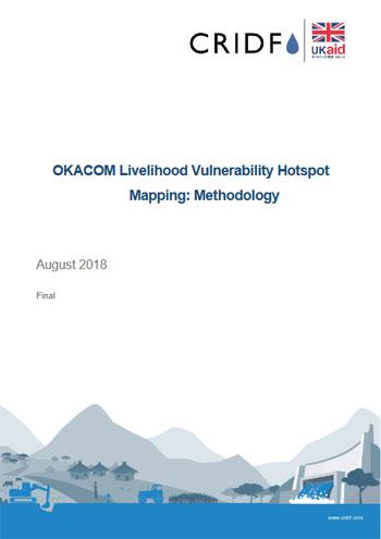 Livelihood vulnerability hotspot mapping methodology